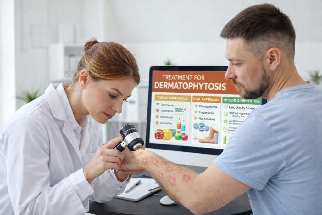 Tratamento para Dermatofitose