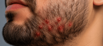 Foliculite na Barba